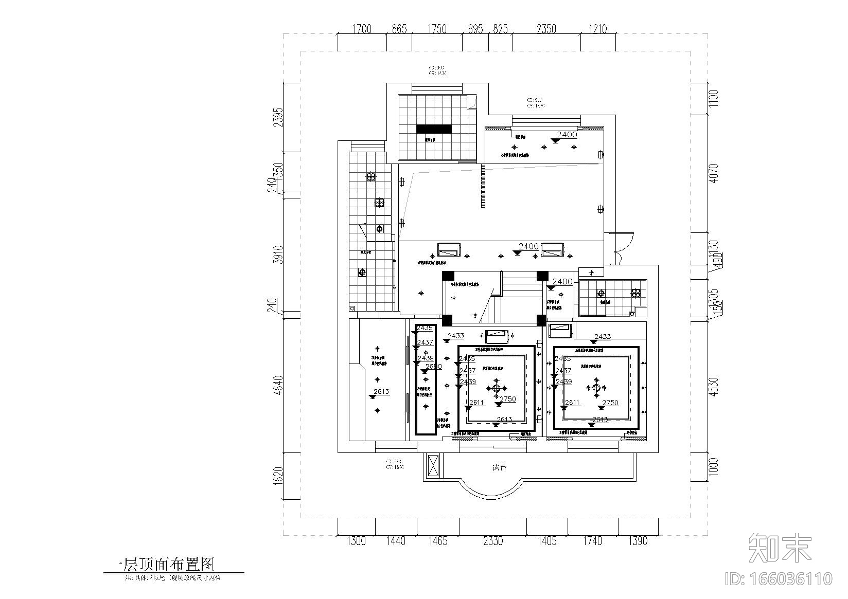 [香港]香港罗静家挑层户型施工图+效果图cad施工图下载【ID:166036110】