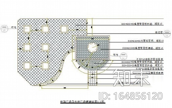 某医院景观设计施工图全套cad施工图下载【ID:164856120】