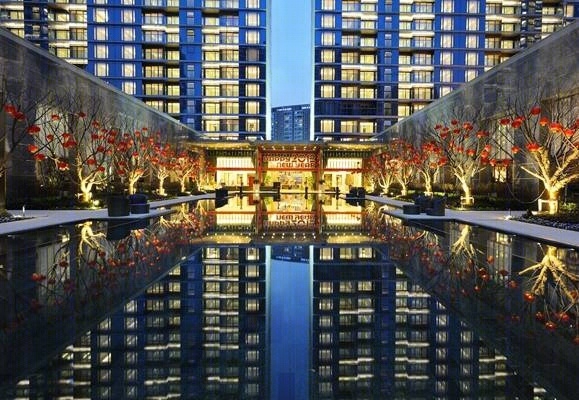 【法国PYR】杭州绿城蓝色钱江豪华公寓2A大堂&样板间施工图下载【ID:56995166】