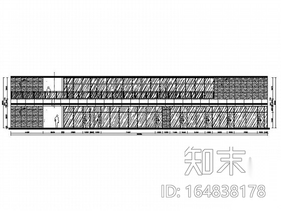 [山东]全球最大汽车改装厂商之一汽车4S店展厅装修施工图施工图下载【ID:164838178】