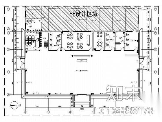 [山东]全球最大汽车改装厂商之一汽车4S店展厅装修施工图施工图下载【ID:164838178】