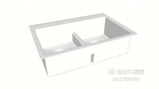 水槽SU模型下载【ID:27670791】