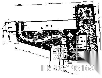 上海某庭院设计方案cad施工图下载【ID:167195169】