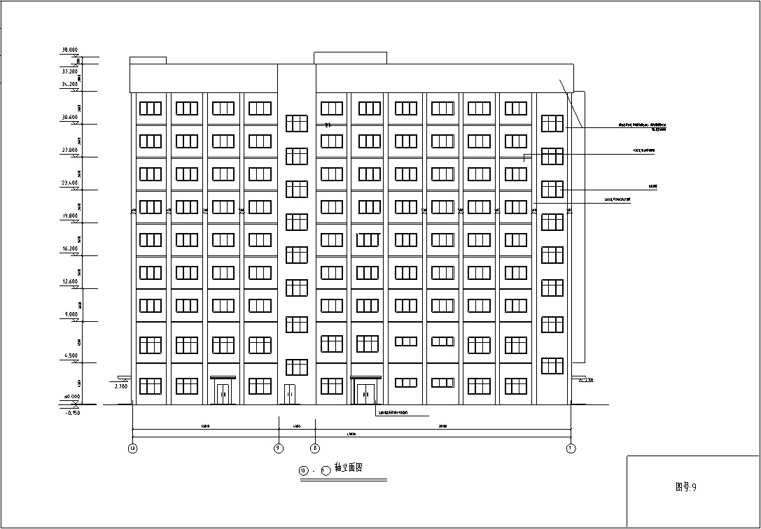 3套四星级酒店建筑设计方案施工图CADcad施工图下载【ID:166446155】