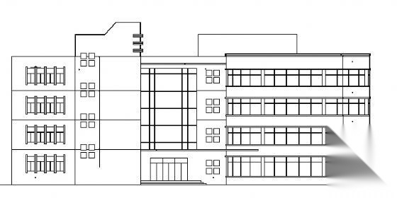 某五层综合楼建筑结构施工图纸施工图下载【ID:151510128】