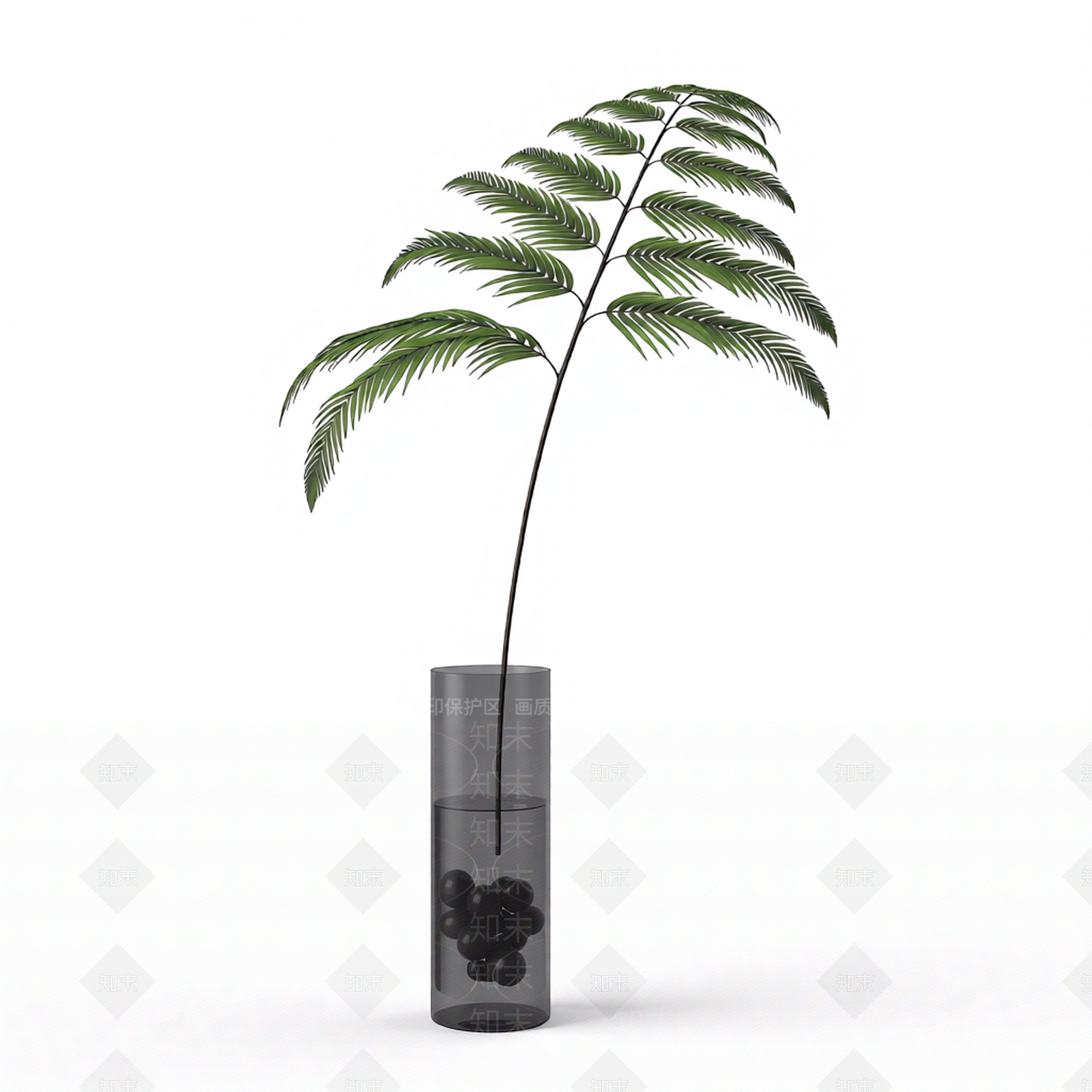 带盆绿植模型3D模型下载【ID:1206183674】