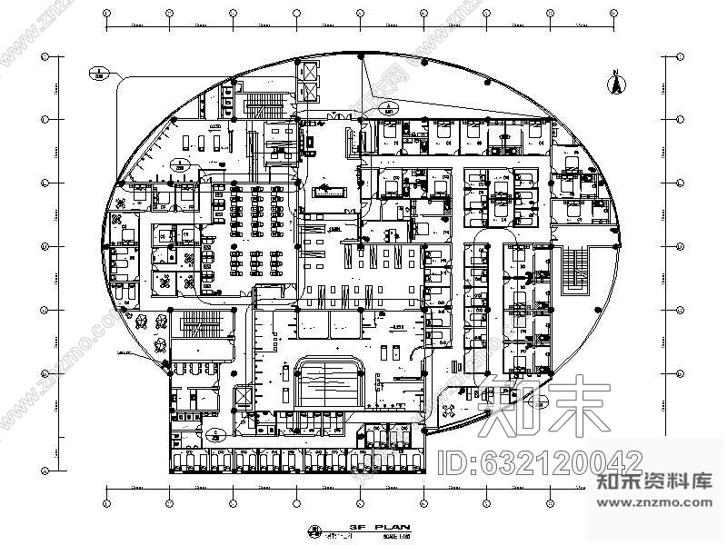 施工图某洗浴会所设计方案图施工图下载【ID:632120042】