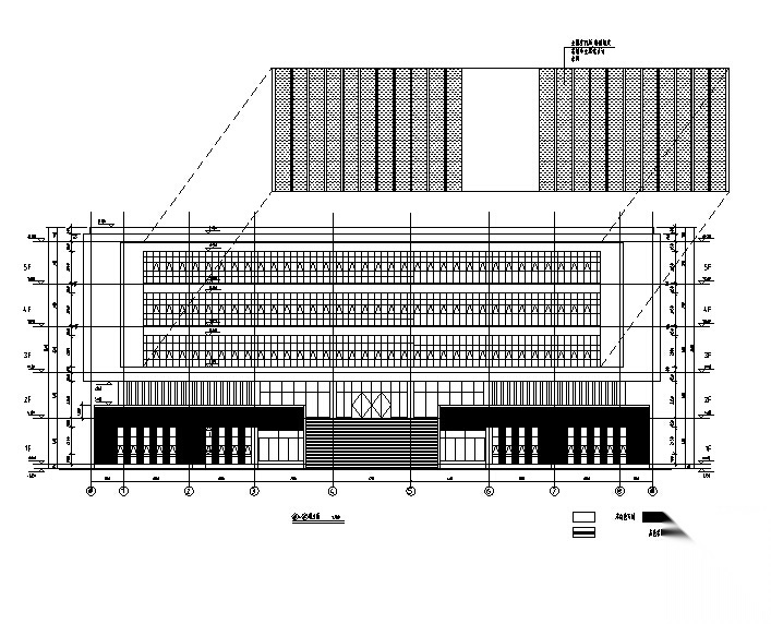 [安徽]16年最新宿舍、行政楼、教室等建筑施工图（含结...cad施工图下载【ID:151562197】