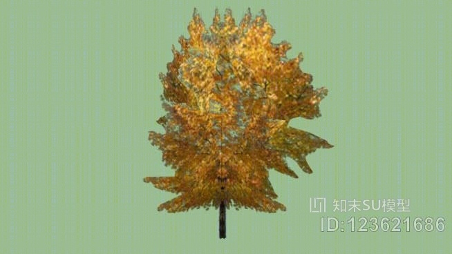 大树08SU模型下载【ID:123621686】
