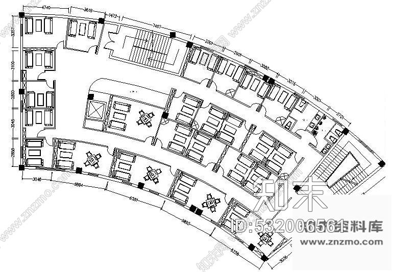 施工图欧洲著名咖啡连锁品牌店装修图施工图下载【ID:532006561】
