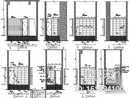 [珠海]经济特区现代风格国际会议展览中心室内装修施工图...cad施工图下载【ID:161694100】
