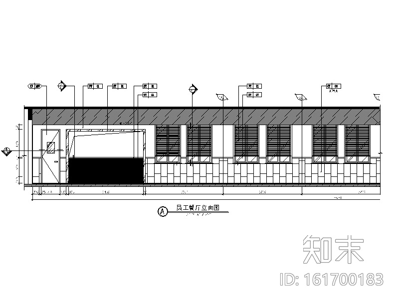 [广州]某售楼处设计全套CAD施工图cad施工图下载【ID:161700183】