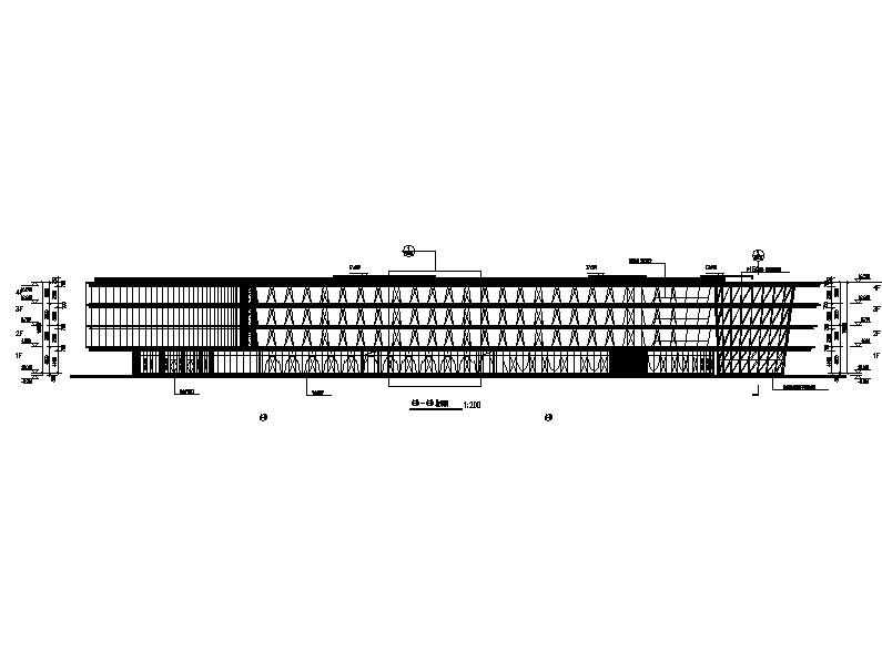 [浙江]多层市级框架结构小学建筑施工图施工图下载【ID:151564123】