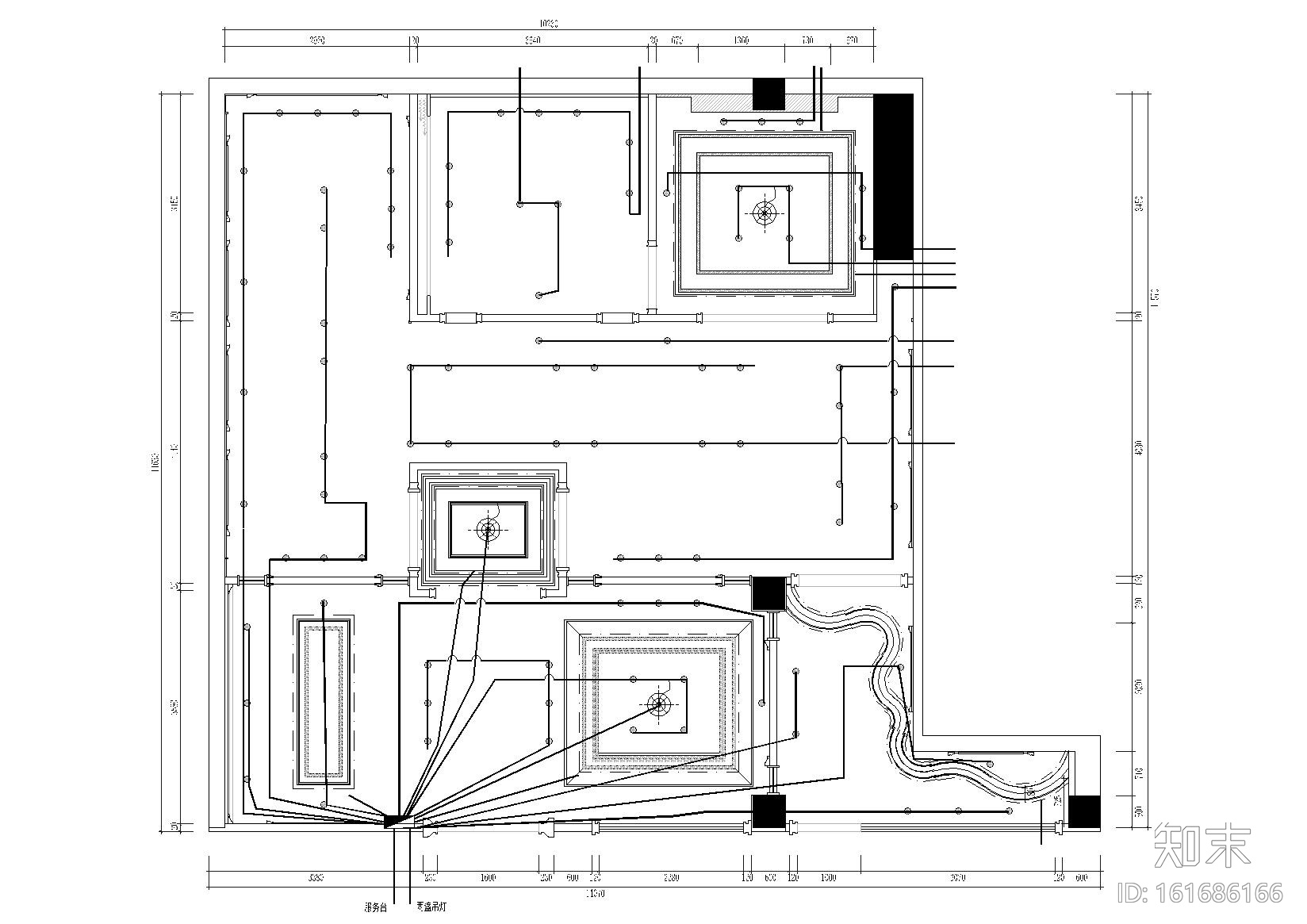 [福建]凯乐福皮居展厅上渡店施工图+实景图cad施工图下载【ID:161686166】