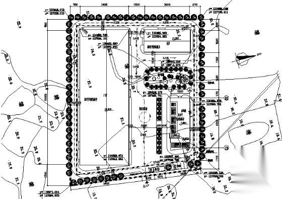 某厂区二层办公楼建筑施工图cad施工图下载【ID:151396131】