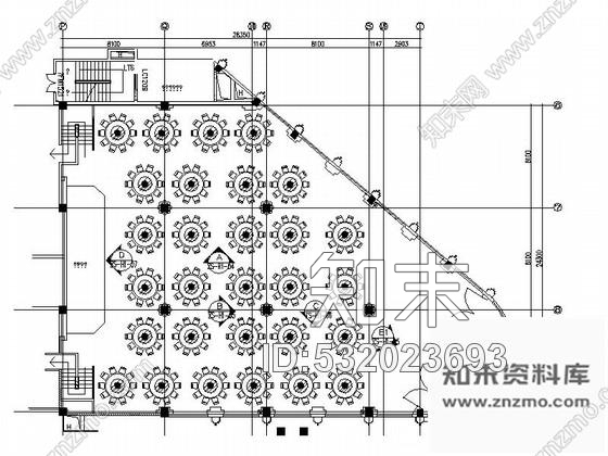 施工图烟台商贸城五星级酒店婚宴大厅及豪华包间装修施工图施工图下载【ID:532023693】