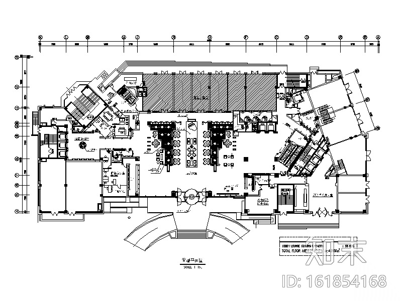 [辽宁]星级商务休闲酒店设计CAD施工图（含实景图）施工图下载【ID:161854168】