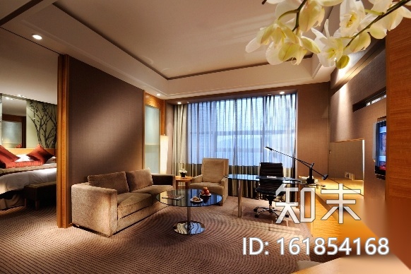 [辽宁]星级商务休闲酒店设计CAD施工图（含实景图）cad施工图下载【ID:161854168】