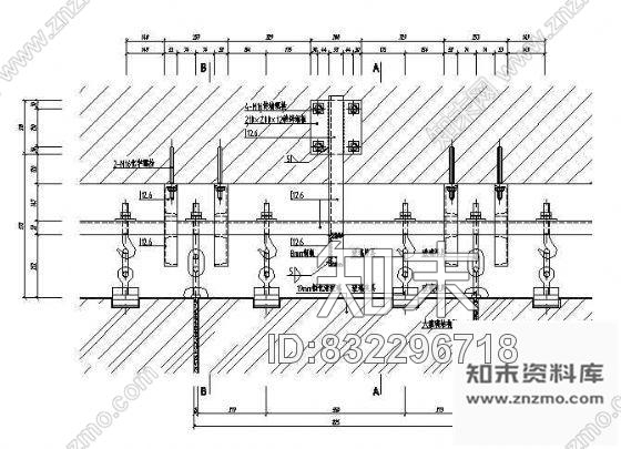 图块/节点吊挂节点cad施工图下载【ID:832296718】