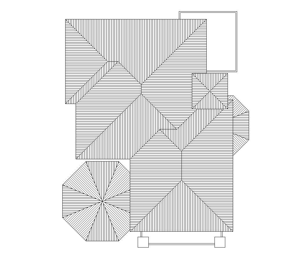 欧陆风格3层独栋别墅建筑施工图施工图下载【ID:149891103】