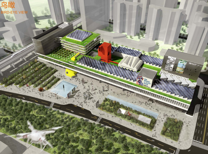 深圳美术馆新馆和图书馆调剂书库竞赛文本施工图下载【ID:151594159】