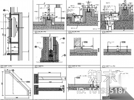 [北京]精装豪华酒店标准间装修施工图cad施工图下载【ID:161935187】