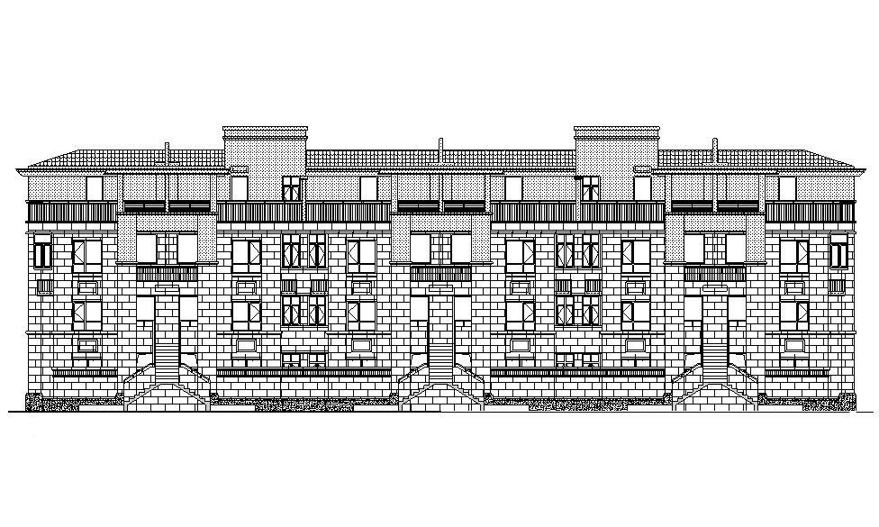 [上海]华夏幸福基业孔雀城居住区建筑施工图（CAD）施工图下载【ID:149581187】