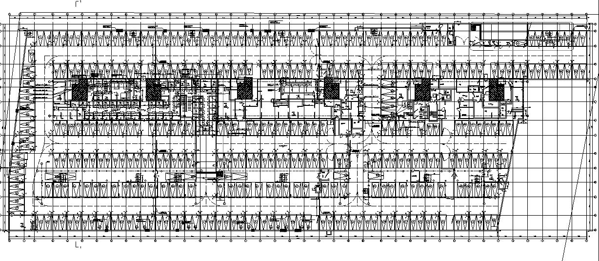 [上海]华夏幸福基业孔雀城居住区建筑施工图（CAD）cad施工图下载【ID:165621144】