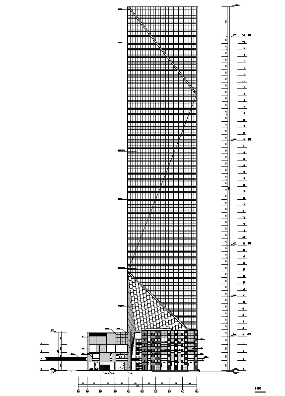 [合集]3套国内知名设计院商业建筑建筑施工图cad施工图下载【ID:151442183】