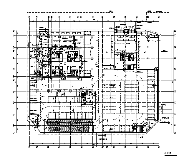 [合集]3套国内知名设计院商业建筑建筑施工图cad施工图下载【ID:151442183】