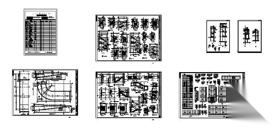 某步行街商铺建筑方案图cad施工图下载【ID:151439108】