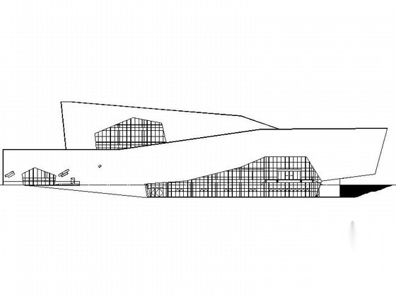 [安徽]某四层古生物博物馆建筑施工图（含室外总体）施工图下载【ID:165741149】
