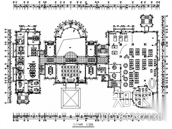 [深圳]某公司综合楼精装办公楼装修工程图(含效果)施工图下载【ID:161797130】