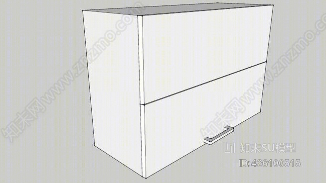 900双顶升降百叶窗和木货架900X330X600SU模型下载【ID:426100515】