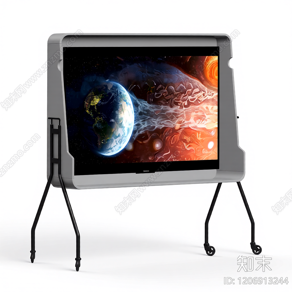 带屏幕移动支架3D模型下载【ID:1206913244】