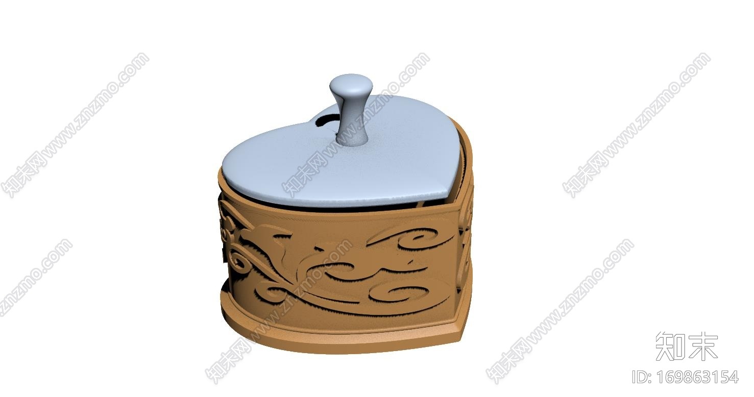 心形盒3d打印模型下载【ID:169863154】