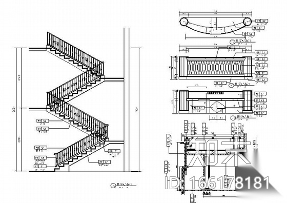 [甘肃]某度假村山庄会所室内施工图（含效果和实景）cad施工图下载【ID:166178181】