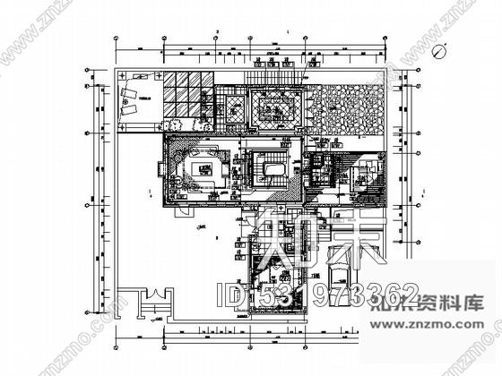 施工图北京北美风情现代双层别墅室内设计装修图含实景图cad施工图下载【ID:531973362】