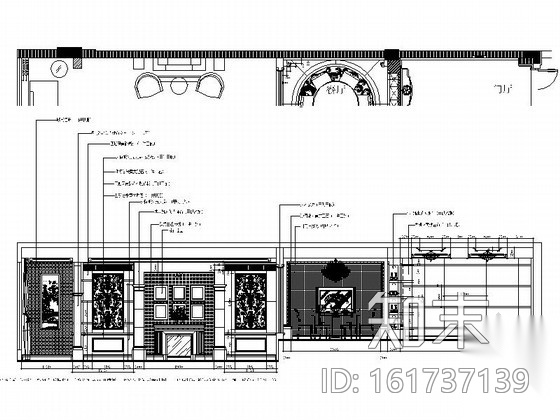 [南通]世外田园三层欧式别墅装修图（含效果）cad施工图下载【ID:161737139】