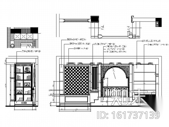 [南通]世外田园三层欧式别墅装修图（含效果）cad施工图下载【ID:161737139】