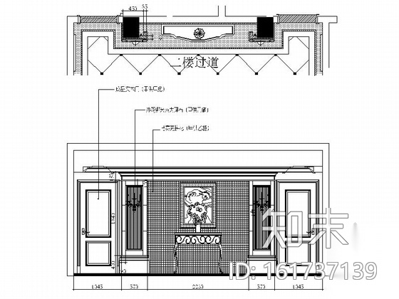 [南通]世外田园三层欧式别墅装修图（含效果）cad施工图下载【ID:161737139】