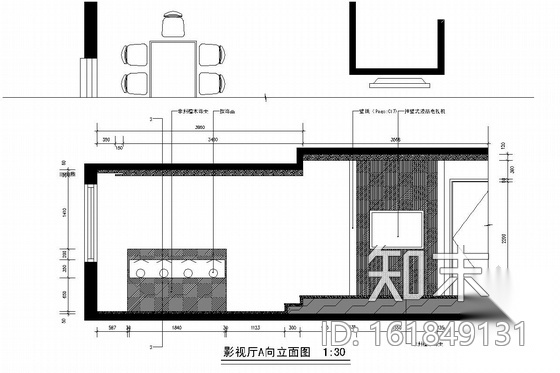 [沈阳]花园式小区高层住宅楼三居室现代风格室内装修图（...cad施工图下载【ID:161849131】