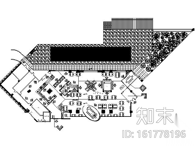 [东莞]某酒店亚洲熟食区装修图cad施工图下载【ID:161778196】
