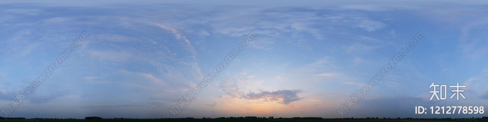 天空HDR贴图下载【ID:1212778598】