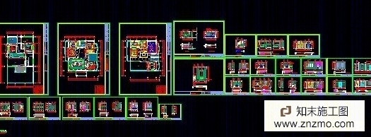 整套别墅方案施工图施工图下载【ID:36940764】