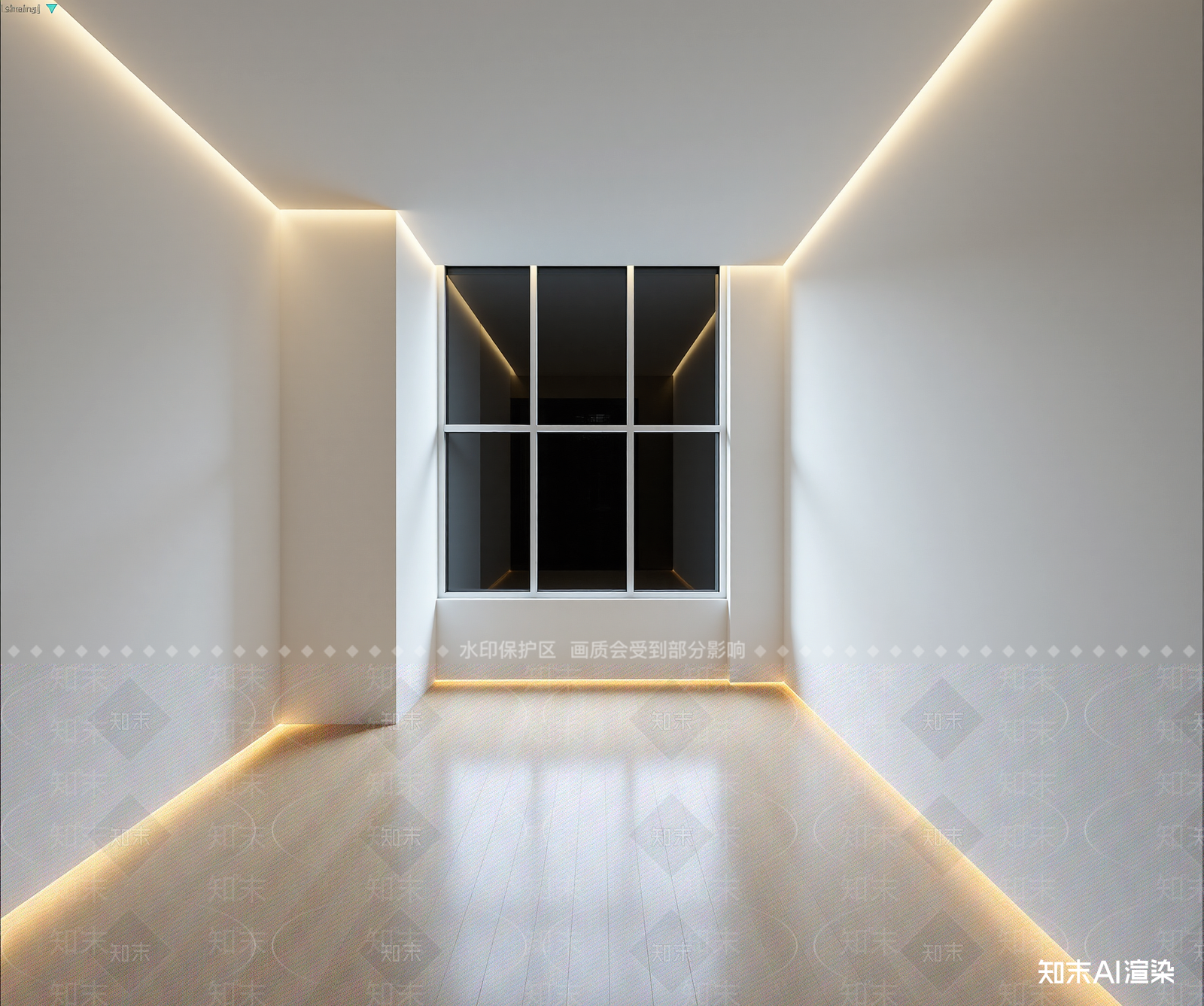 现代走廊3D模型下载【ID:1214613223】