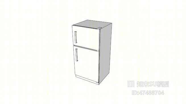 冰箱SU模型下载【ID:618055881】