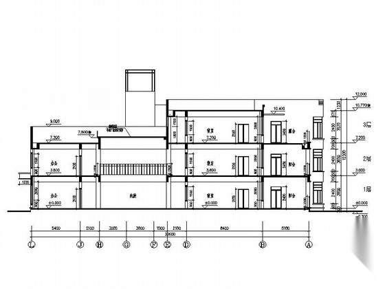 [杭州]某枫华府第九班幼儿园建筑施工图cad施工图下载【ID:166209175】