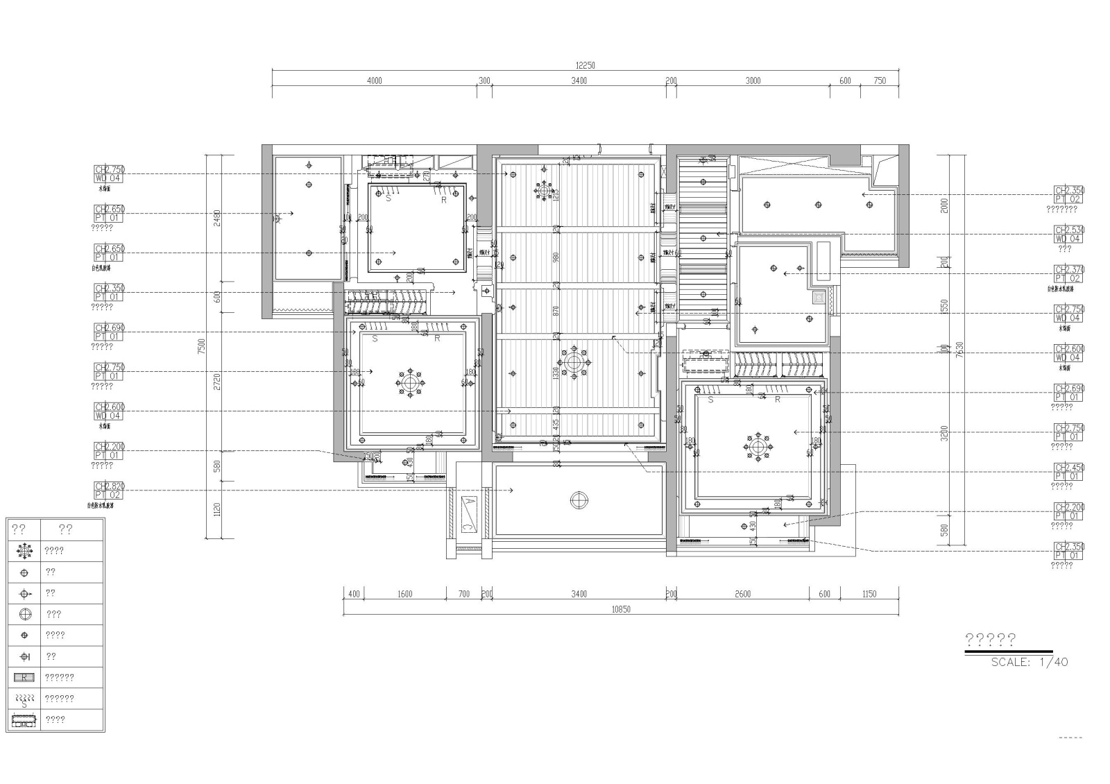 [深圳]东部现代花园36#样板间施工图+3d文件cad施工图下载【ID:160388177】