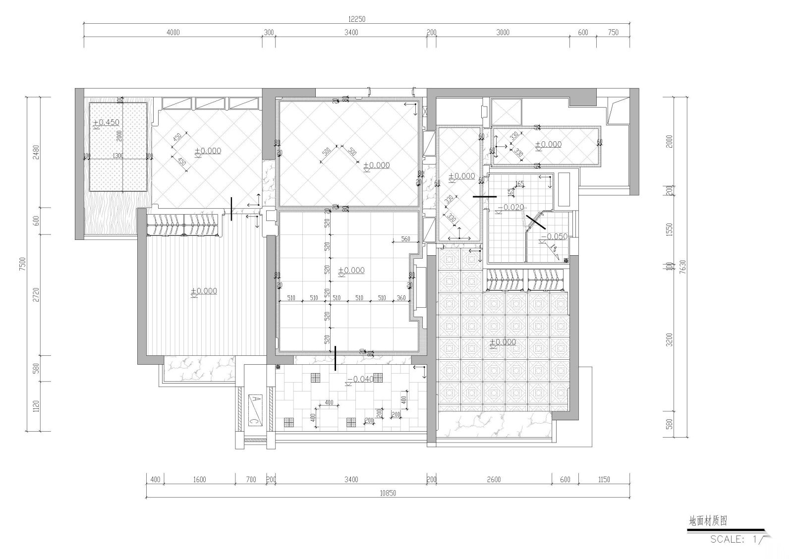 [深圳]东部现代花园36#样板间施工图+3d文件cad施工图下载【ID:160388177】